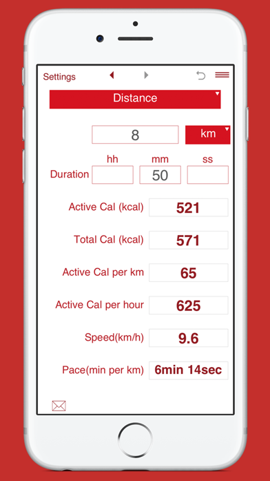 Calories Burned Running Screenshot 3