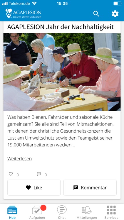 MyAGA: AGAPLESION News App