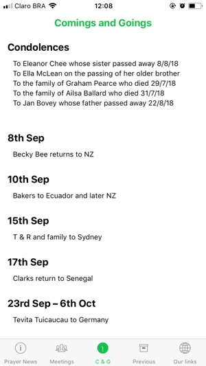 WEC NZ Prayer App(圖4)-速報App