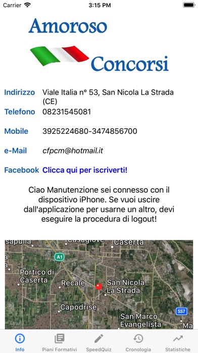 Amoroso Concorsi screenshot 2