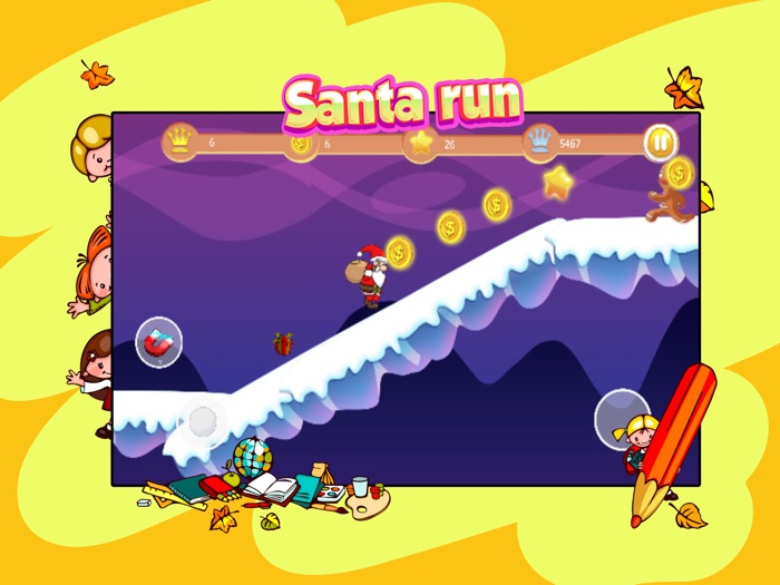 Santa Claus computer desktop