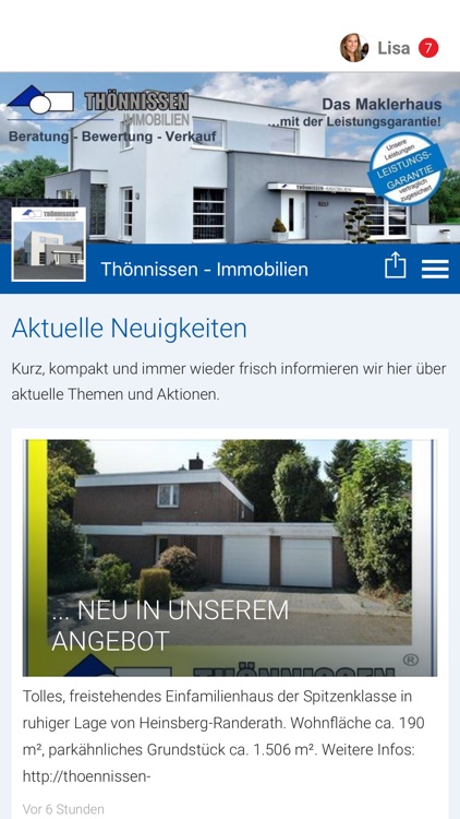 Thönnissen - Immobilien