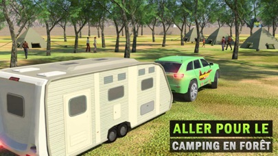 Screenshot #3 pour Campeur Camion Simulateur: Auto Remorque Au volant