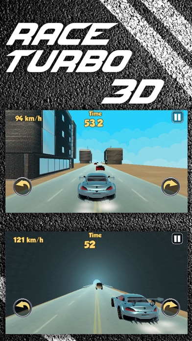 Turbo car 3D – Driving & racing game screenshot 3