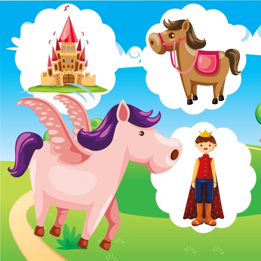 Animated Animal Memo Game For Kids And Babies! For Free: Educational Training App For The Whole Family. Remember Me&Learn to Memorize Horses & Princess Icon