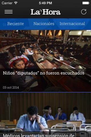 La Hora screenshot 2