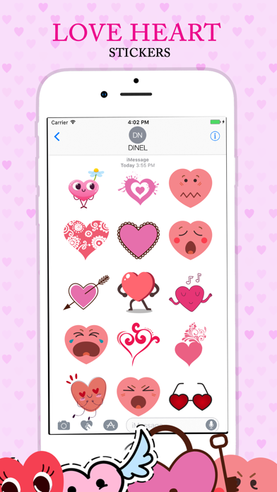 Lovely Heart Stickers screenshot 3