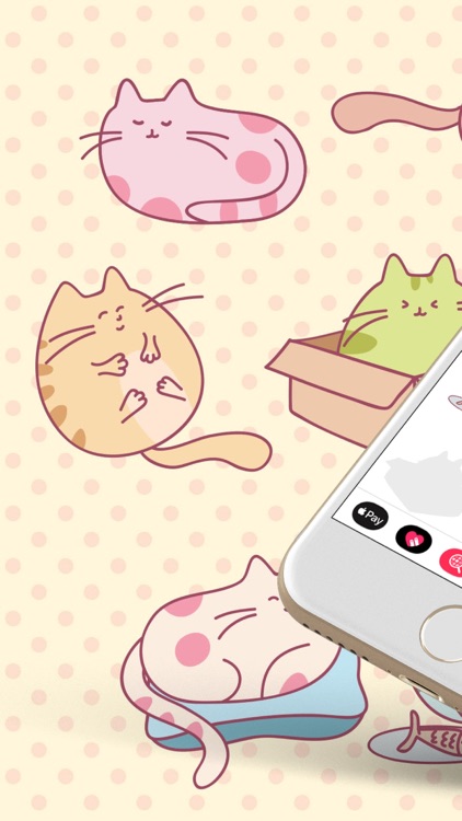 Cute Cats Sticker Collection