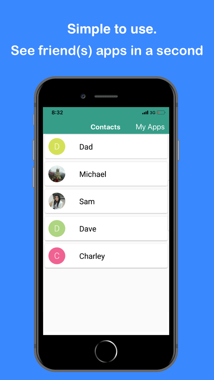 App ShareSee Contacts Apps