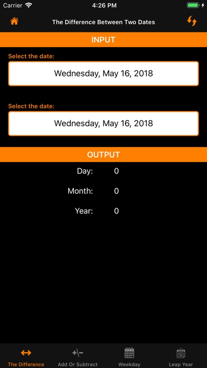 Date Calculator++ Simple screenshot-5