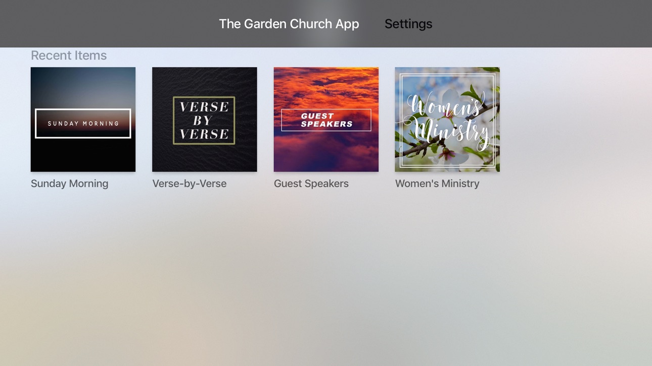 Apple TV screenshot