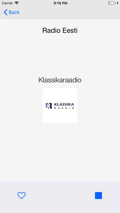 Screenshot #2 pour Estonie Radio- Eesti