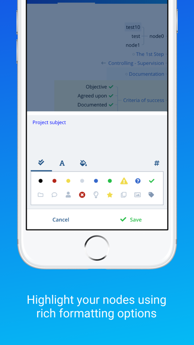 How to cancel & delete Mind Freeze - Mobile Mindmaps from iphone & ipad 4