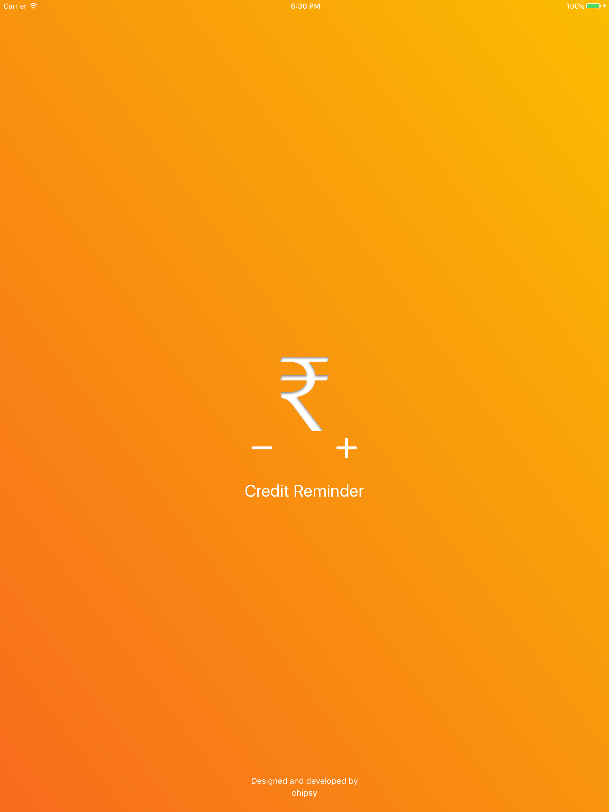 Credit Reminder