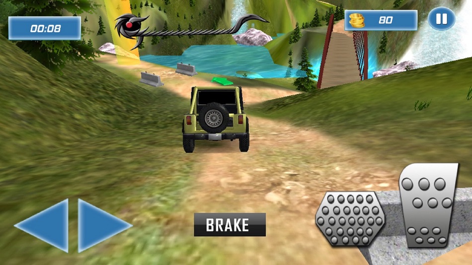 #3. Bumpy Offroad Jeep Driver (iOS) Podle: Nouman khan