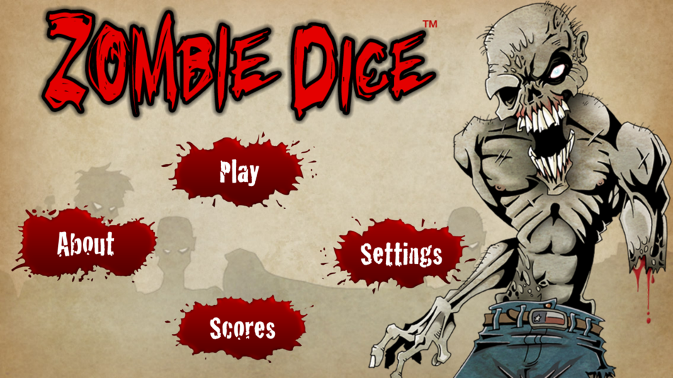 #2. Zombie Dice (iOS) Podle: Steve Jackson Games