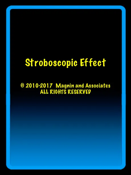 Stroboscopic Effect