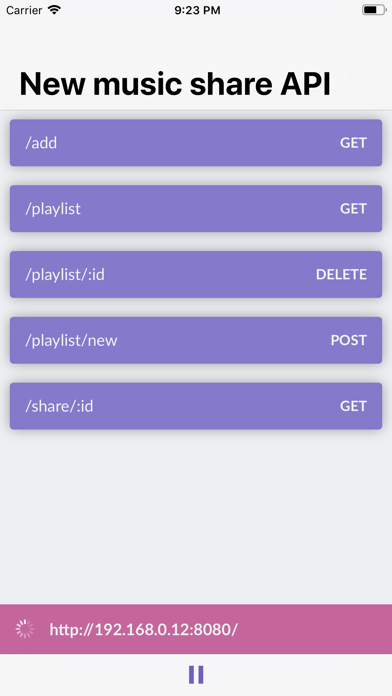 Just Serve - Server simulator screenshot