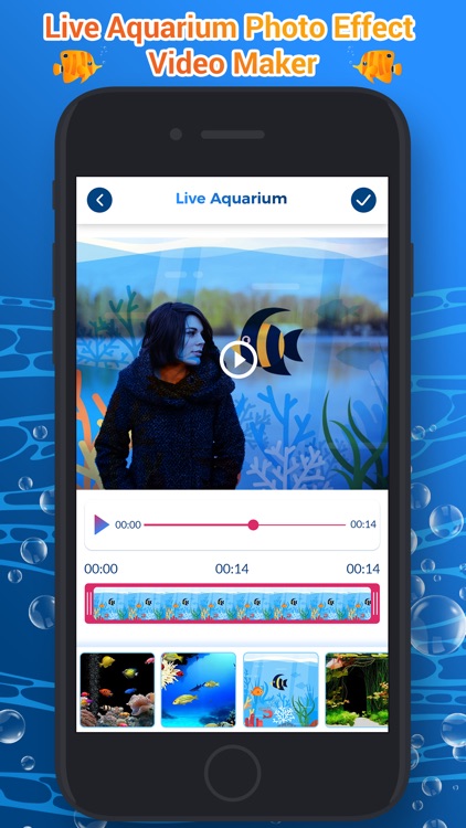Live Aquarium Photo Effect