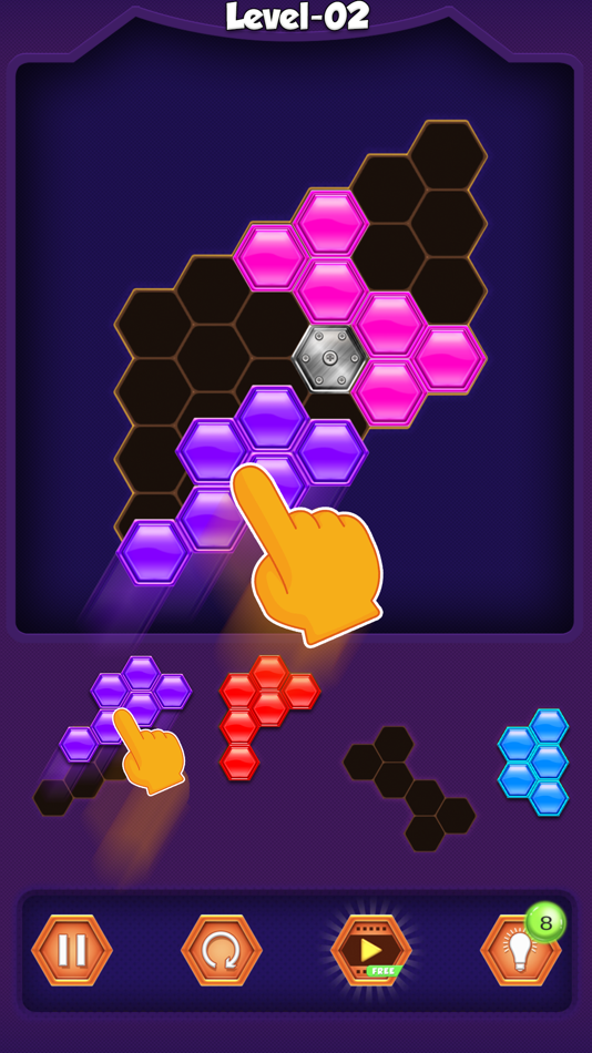 Hexa Blocks Match Puzzle - 1.0 - (iOS)