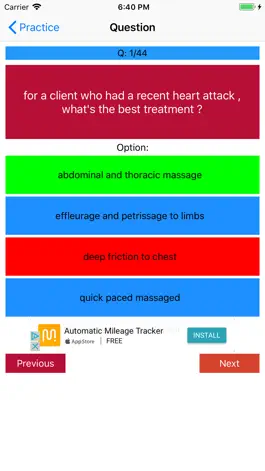Game screenshot MBLEx Exam Guide - Massage hack