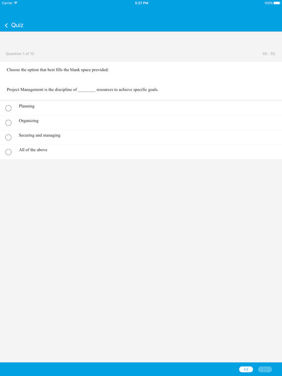 Learn Project and HR iPad screenshot 5 - Education app