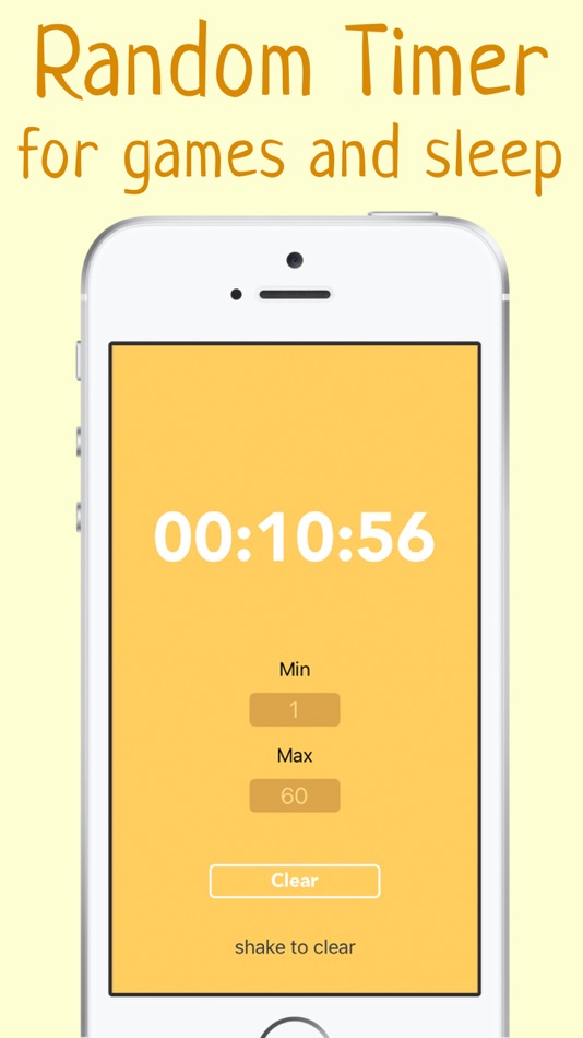#1. Random timer Interval randomizer for game & sleep (iOS) 由: Alisa Unzhakova