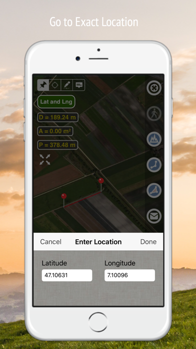 Planimeter - Field Area Measure on Map and by GPS Tracking Screenshot 8