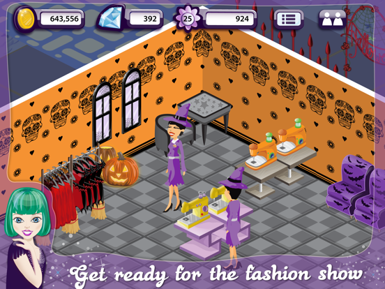 Fashion Design World Halloween iPad app afbeelding 3