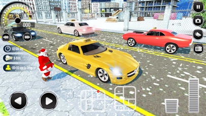 Snow Taxi Car Craze 2018 screenshot 4