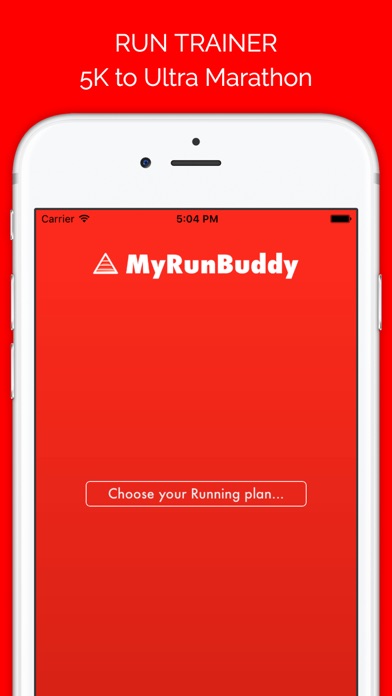 MyRunBuddy -Run Training Plans Screenshot 1 - AppWisp.com MyRunBuddy -Run Training Plans Screenshot 1 - AppWisp.com