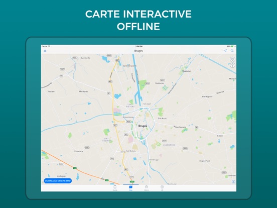 Screenshot #6 pour Bruges Guide Voyage avec Offline Maps
