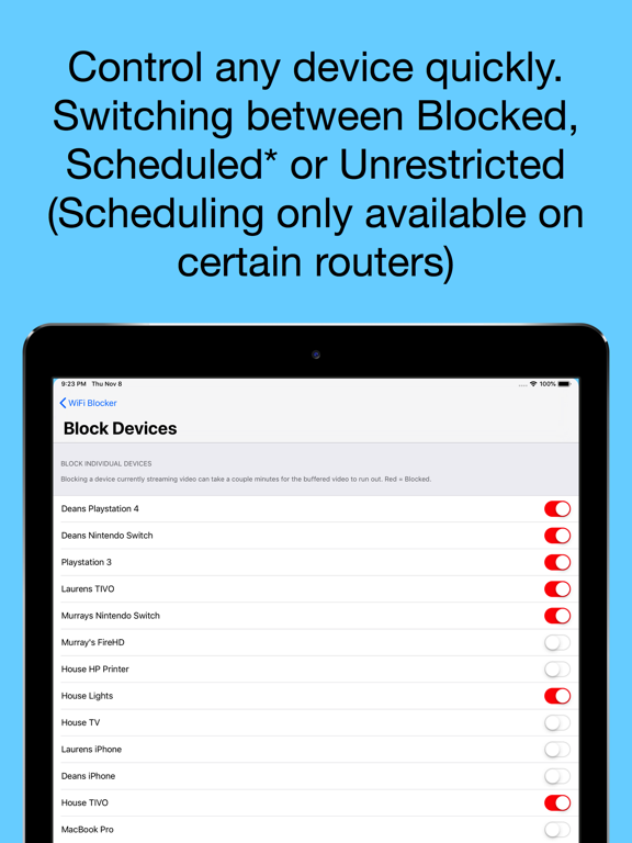 Screenshot #5 pour WiFi Blocker