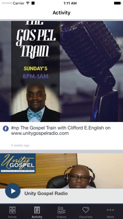 Unity Gospel Radio. screenshot 2