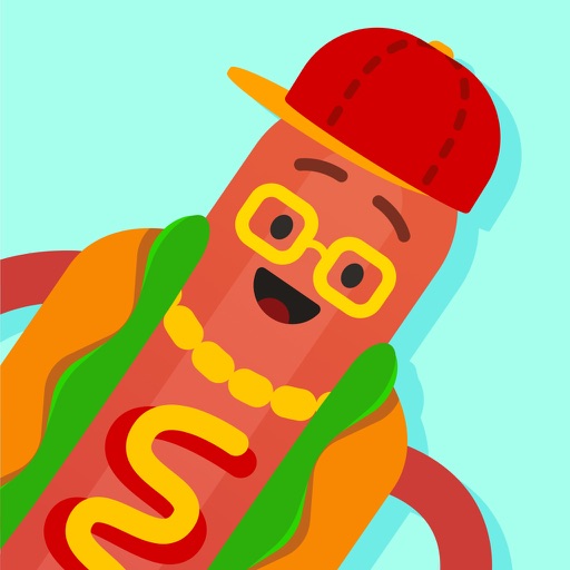 Dancing Hotdog Icon