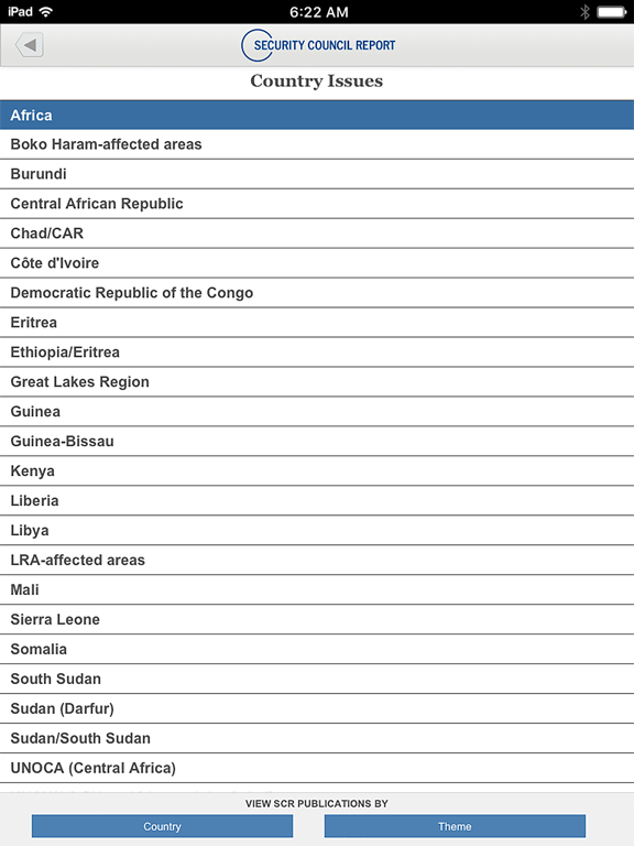 Screenshot #5 pour Security Council Report
