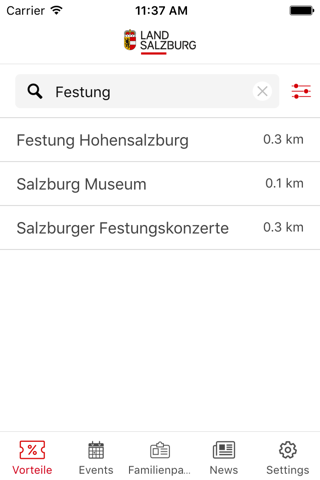 Salzburger Familienpass screenshot 4