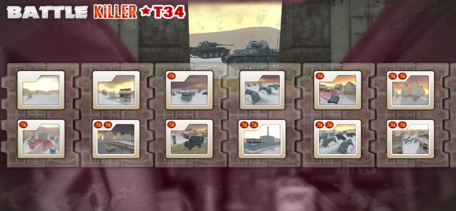 Battle Killer T34, game for IOS