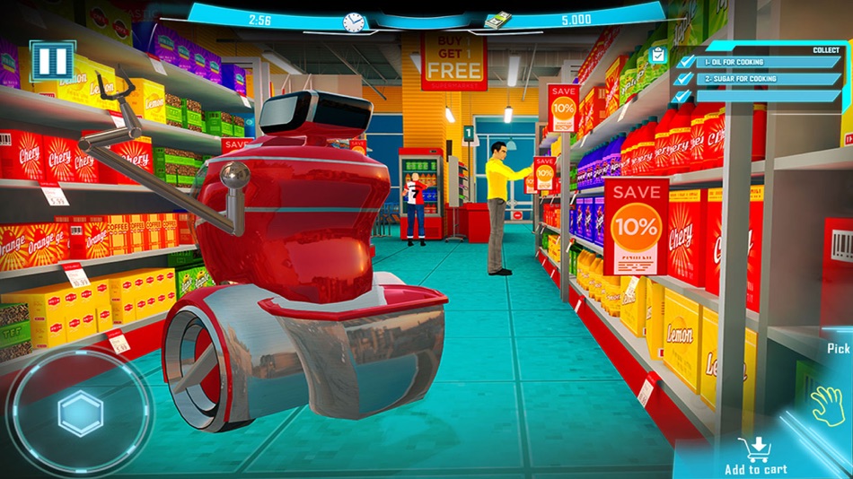 Futuristic Robot Shopping Cart - 1.0 - (iOS)