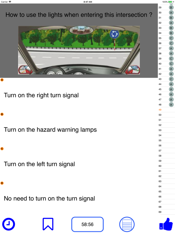 Driving in China - theory testのおすすめ画像2