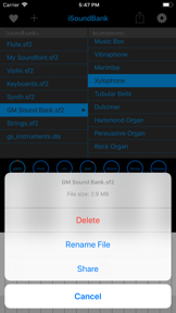 iSoundBank screenshot