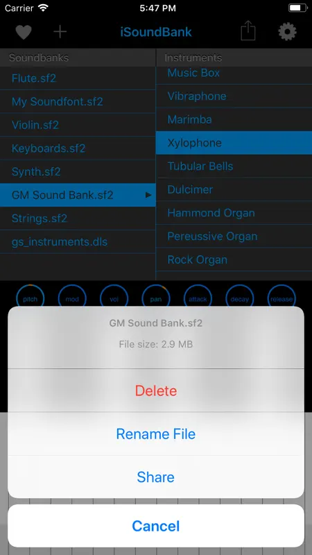 iSoundBank screenshot 3 of 5