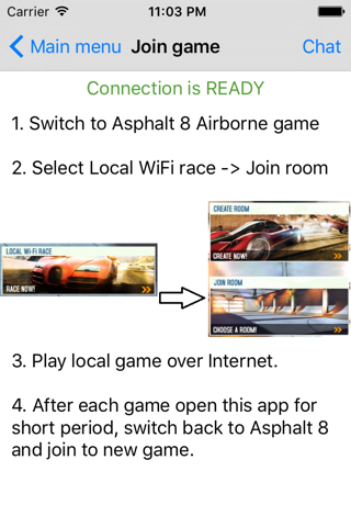 Multiplayer Asphalt 8 edition screenshot 3