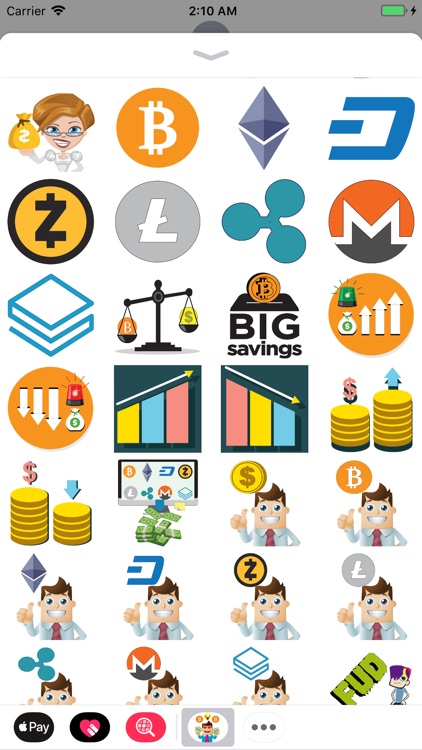 Bitcoin Moji-Crypto Stickers