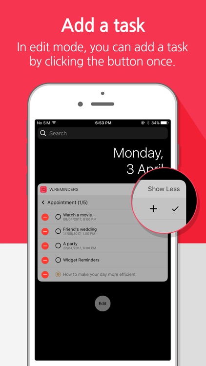 Widget Reminders