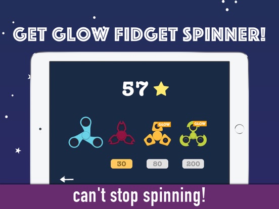 Screenshot #6 pour Fudget battle - Glow fidget spinners vs UFO