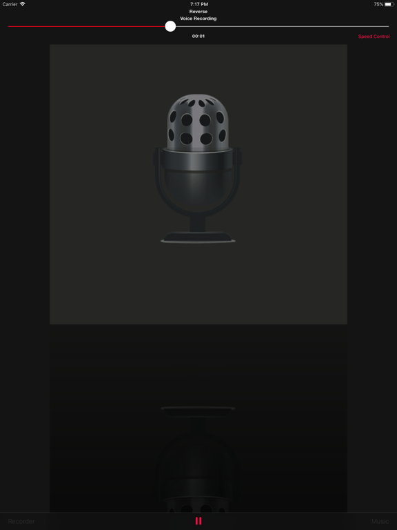 Screenshot #4 for Reverse Music Player