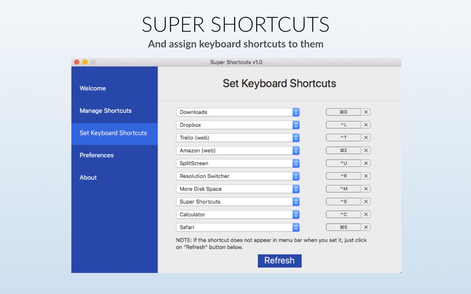 #4. Super Shortcuts (macOS) 由: Upnexo Technologies Private Limited