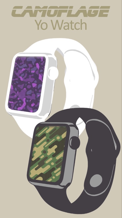 Camouflage Yo Watch! - Faces