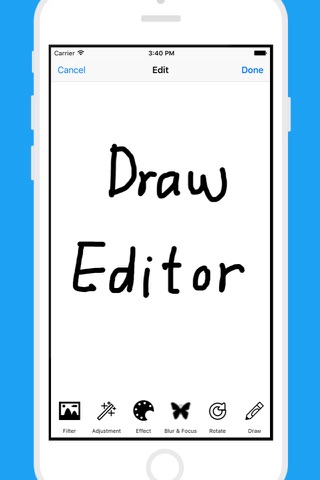 Draw Editor - Drawing on Photo screenshot 2